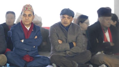  कांग्रेस विशेष महाधिवेशन : निर्वाचन प्रक्रिया अघि बढ्यो, भृकुटीमण्डपमा नाराबाजी 